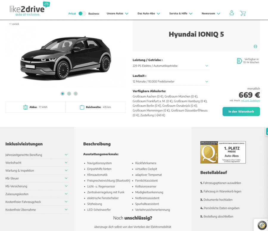 Hyundai Ioniq 5 Abo