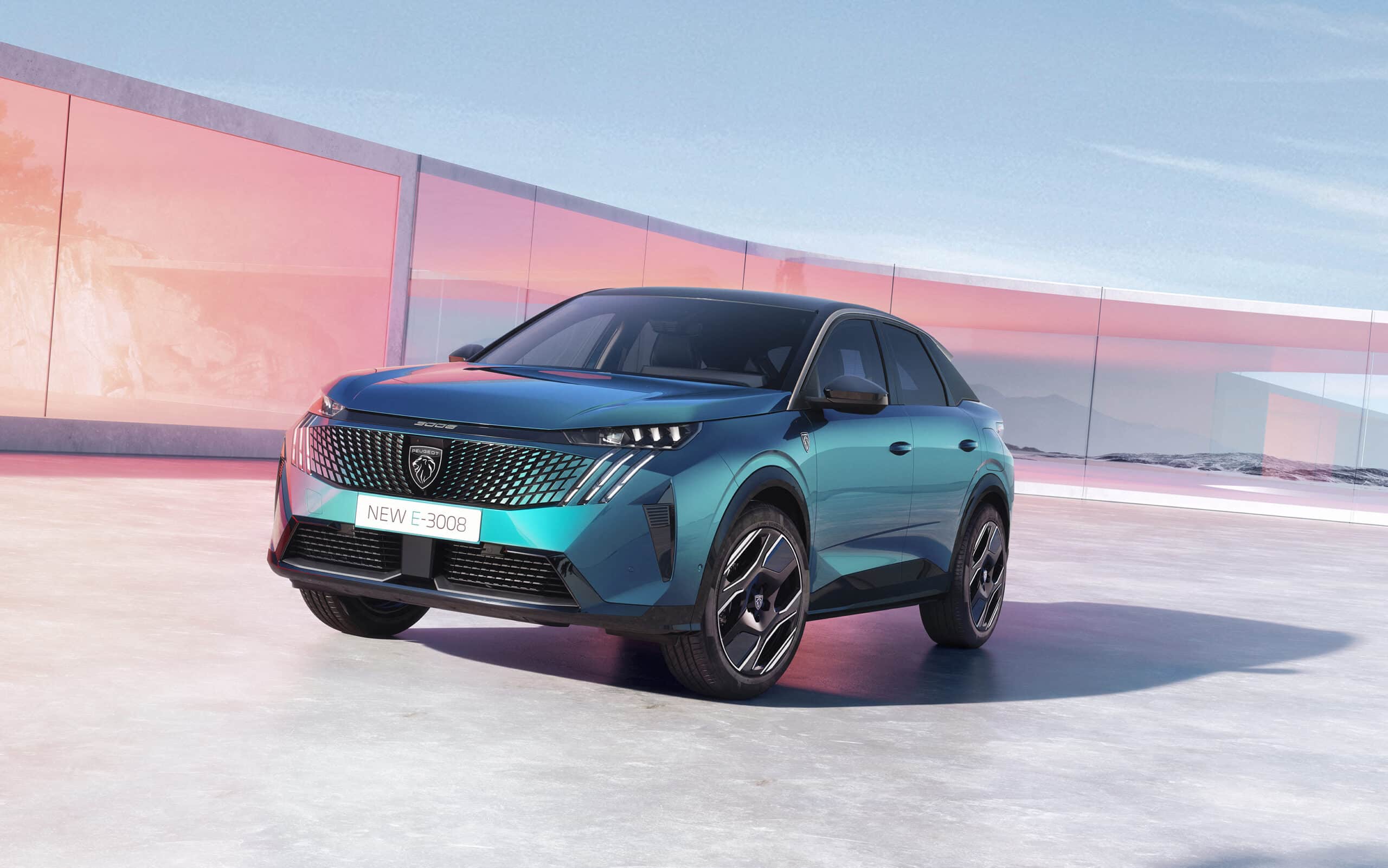 Recambo Roestvrij Stalen Raamlijsten Peugeot 3008 II (2016-) - 8-Delige Set Gepolijst Chroom