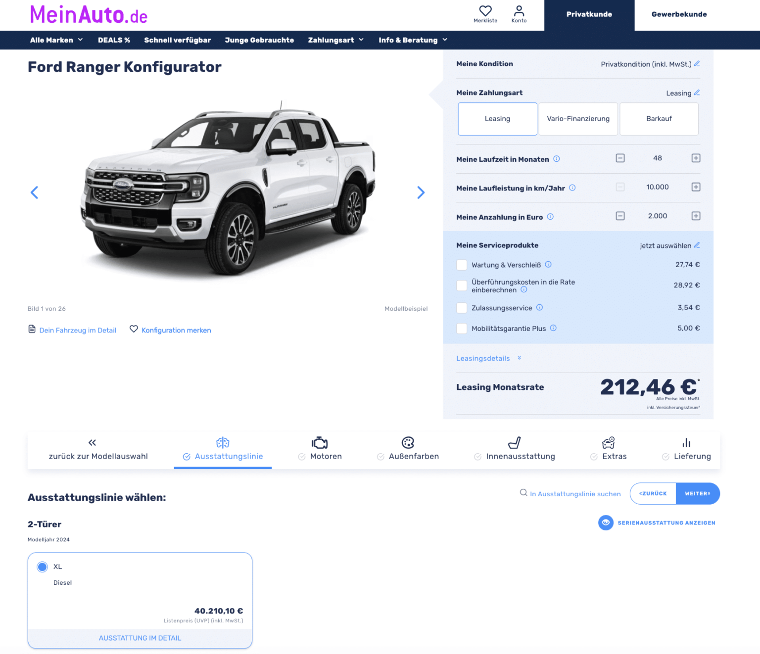 Ford Leasing Rcklufer