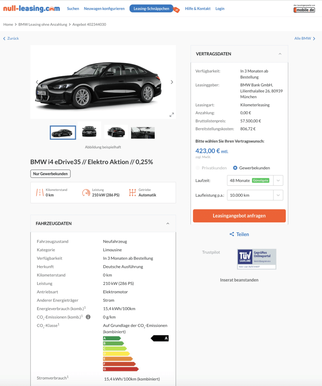 Auto Leasing Bmwnull
